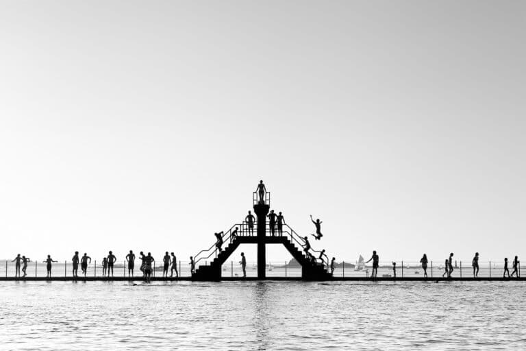 photo art saint malo - plongeoir - Marc Josse